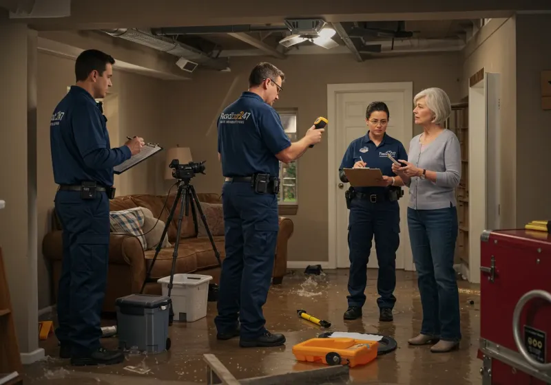 Water Damage Assessment and Insurance Documentation process in Maysville, NC