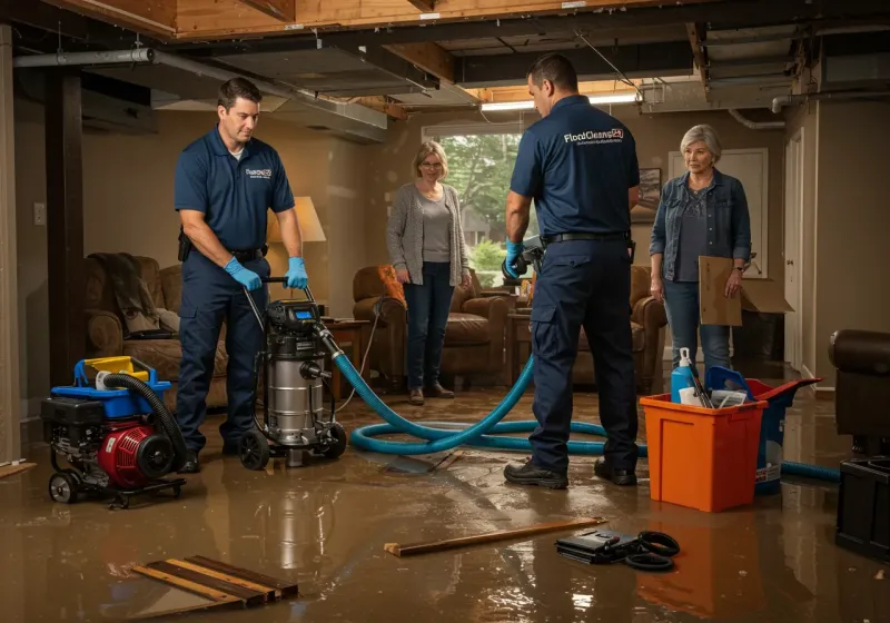 Basement Water Extraction and Removal Techniques process in Maysville, NC