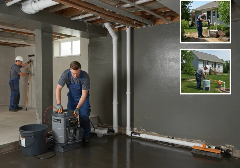 Basement Waterproofing and Flood Prevention process in Maysville, NC